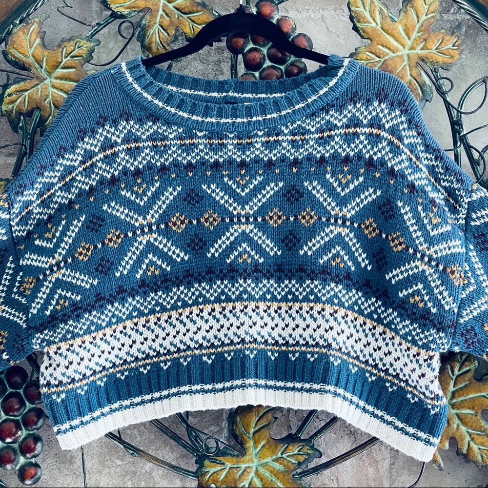 BDG Knit Cropped Sweater Size M NWOT